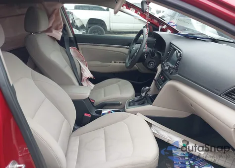 2018 Hyundai Elantra Sel from USA, damaged, VIN 5NPD84LF9JH227502